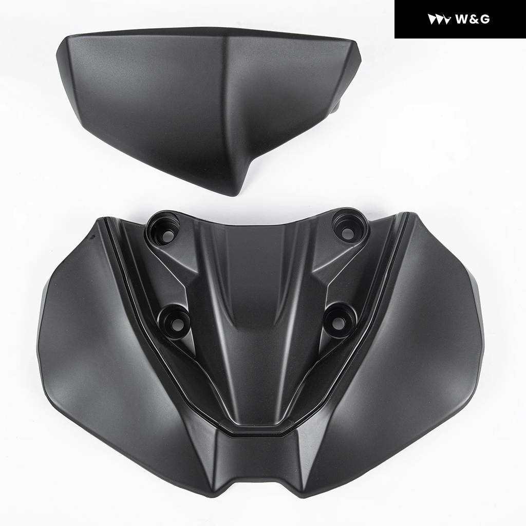 並行輸入品 オートバイ バイク フロントエクステンダーカウリング計器カバー ハットサン バイザー メーターガード ヤマハ FZ-0の画像