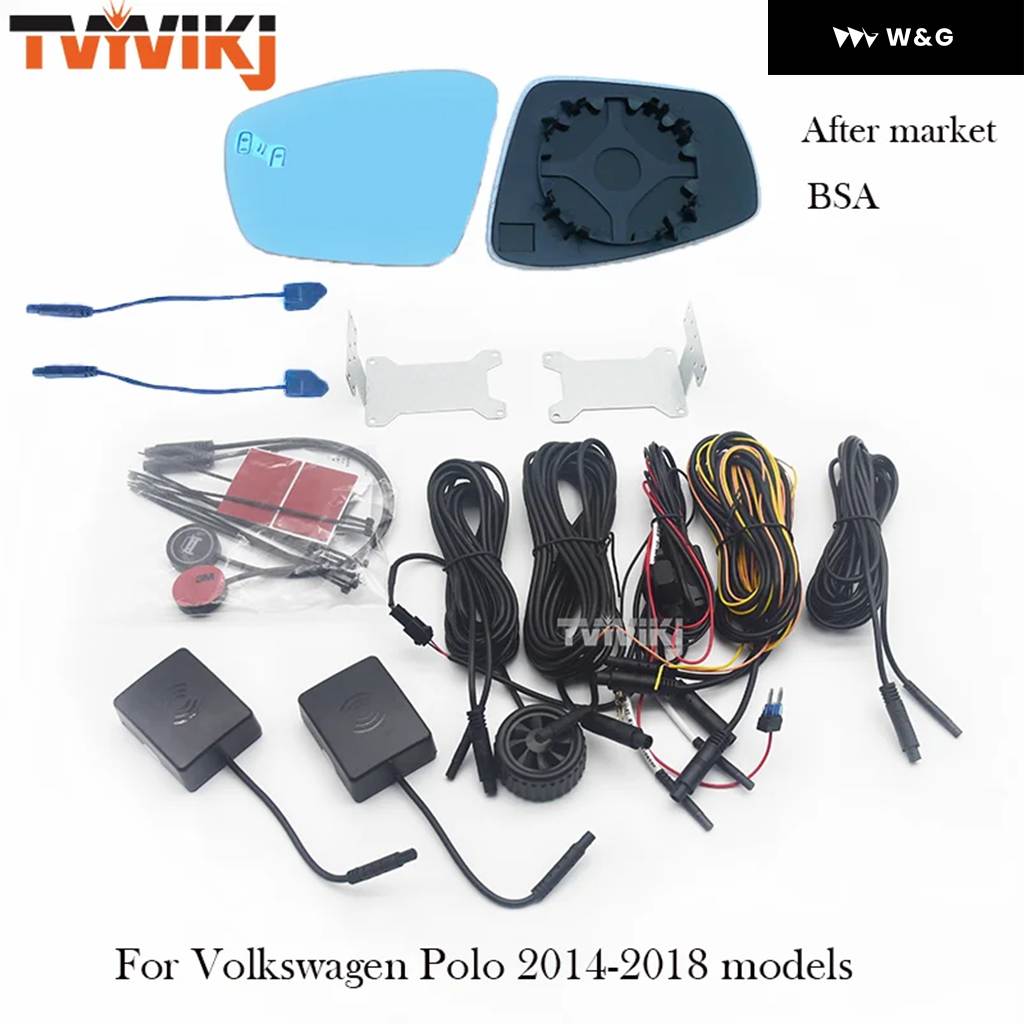 並行輸入品 TVYVIKJ サイドミラー ブルーガラスレンズ ブラインド スポット システム BSA VW VOLKSWAG PO_5