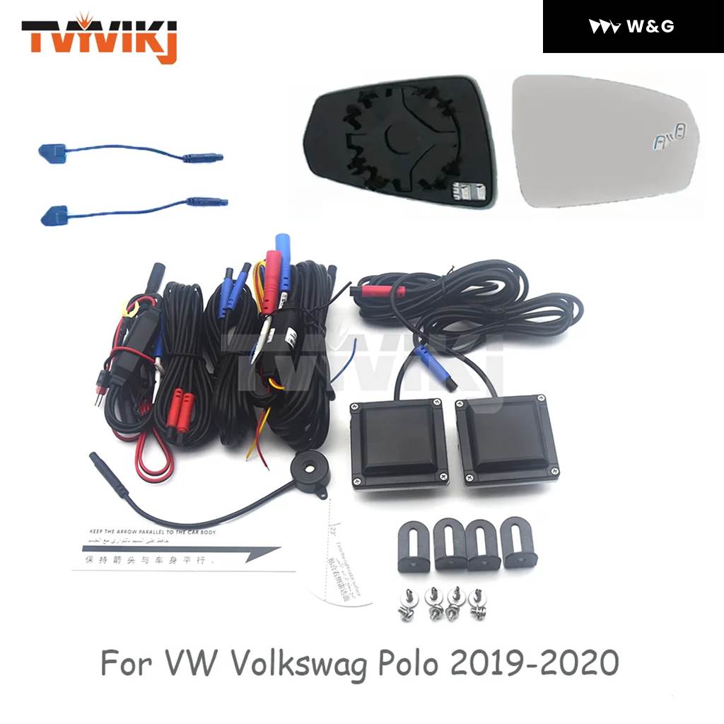 並行輸入品 TVYVIKJ サイドミラー ブルーガラスレンズ ブラインド スポット システム BSA VW VOLKSWAG PO_7