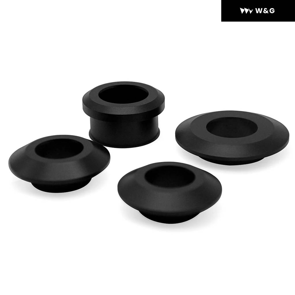 並行輸入品 4PCS オートバイ バイク キャプティブレーシングフロントとリアルホイール スペーサー キット アルミ ヤマハ R1の画像