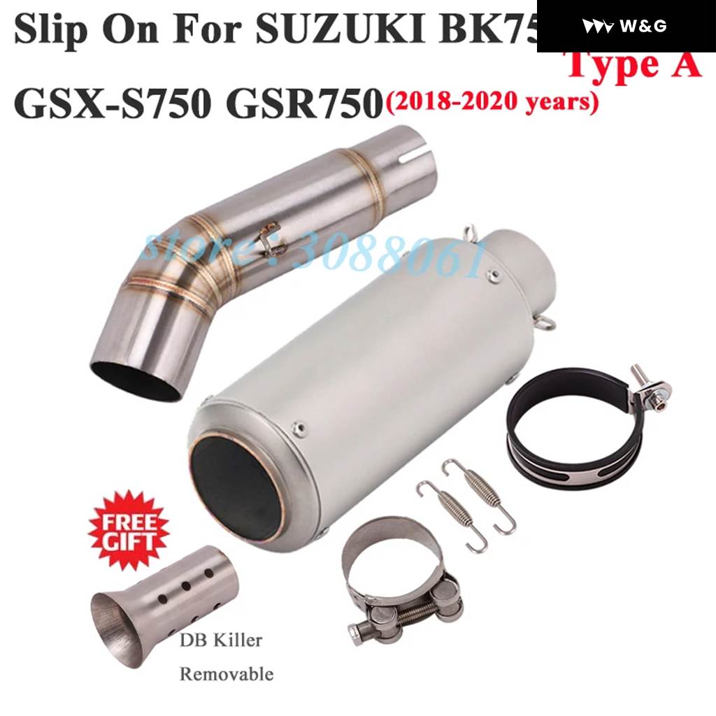並行輸入品 スリップオン スズキ GSX-S750 GSX S750 GSX-S 750 BK750 GSR750 オートバイ バの画像
