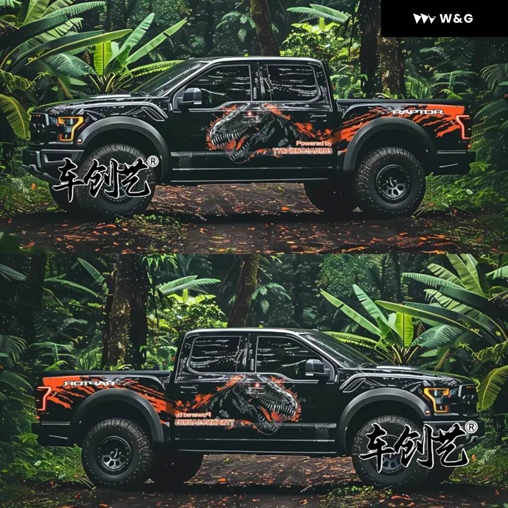 並行輸入品 車用ビニール ステッカー ダッジ ラム TRX ピックアップ