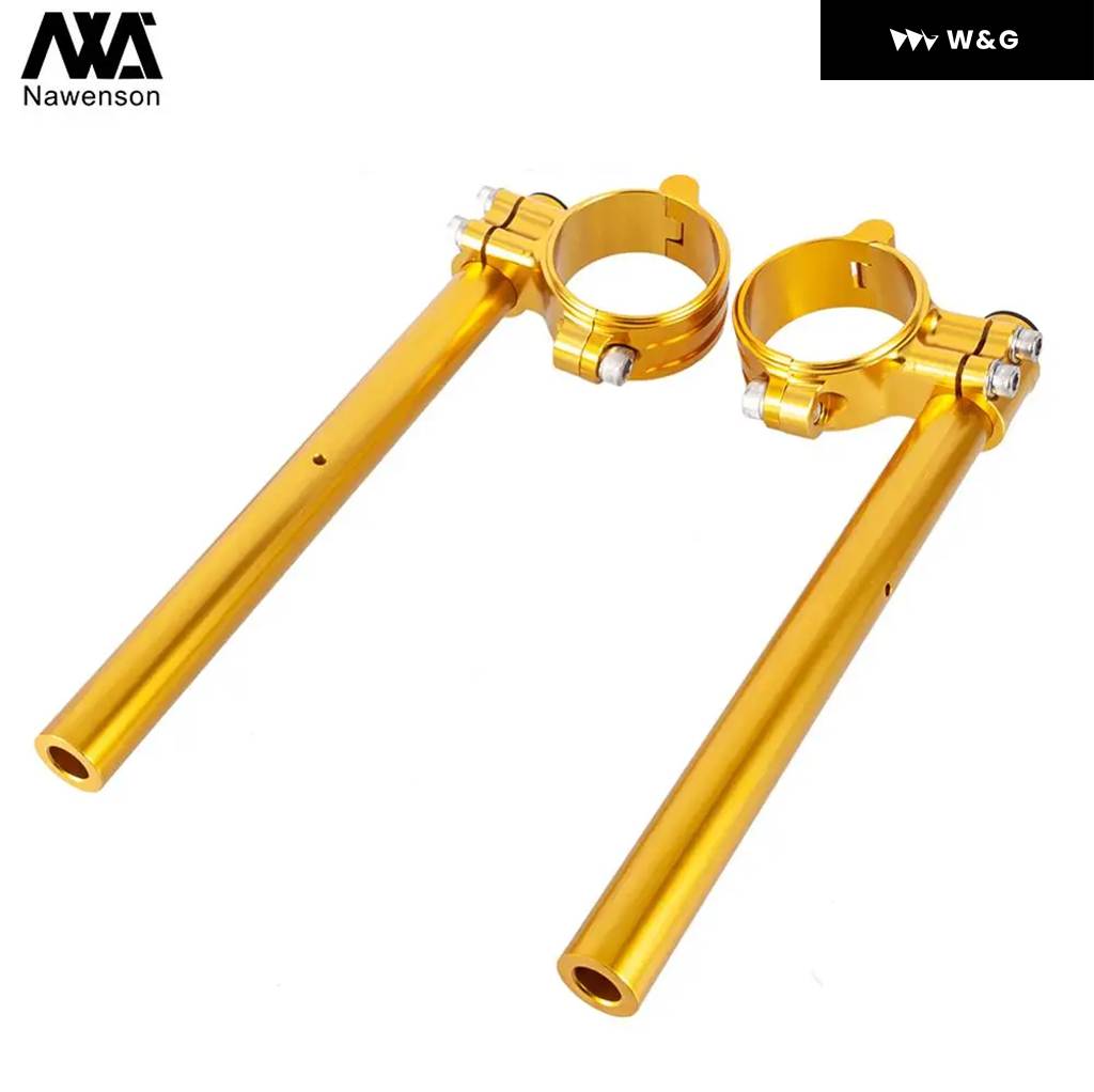 並行輸入品 CNCアルミ オートバイ バイク クリップオン ハンドルバー 55MMクリップ 7/8インチバー R NINE T R_2