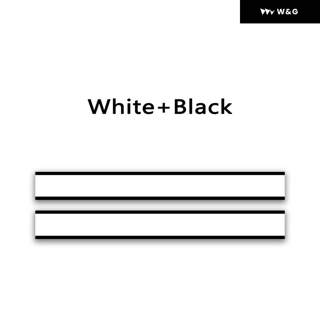 並行輸入品 カー スタイリング レーシング ラティス ドア サイド チェック柄 ストライプ DIY スカート ボディ フード デカ | ブランド登録なし | 17