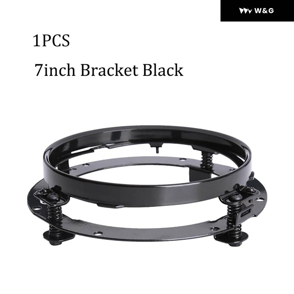 並行輸入品 7インチ LED ヘッドライト 4.5インチ フォグランプ ハローリング エンジェルアイ ウィンカー 補助 オートバイの画像