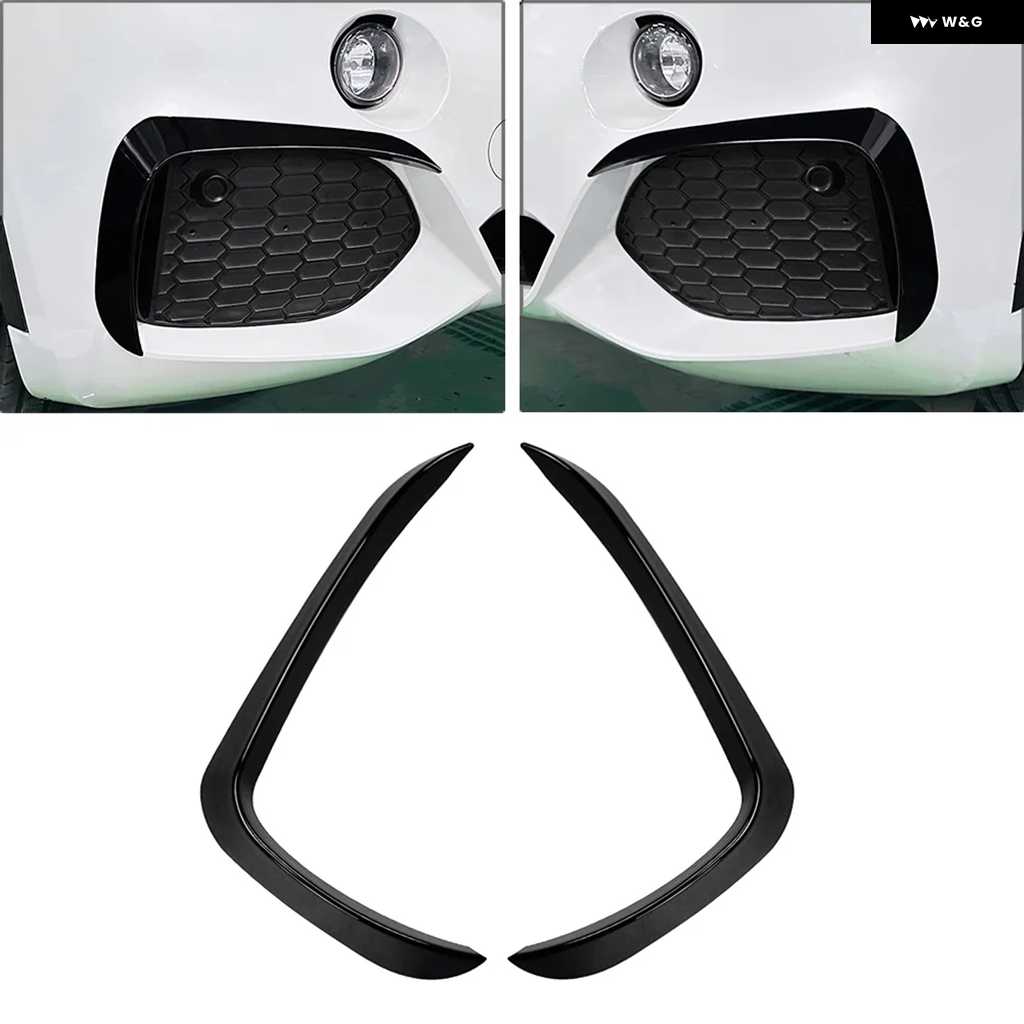 ブランド登録なし - 並行輸入品1有りの実 車用向こう正面 バンパー 側面 エアベント スプリッター スポイラー BMW X5 F15 M 運動競技 2014-18