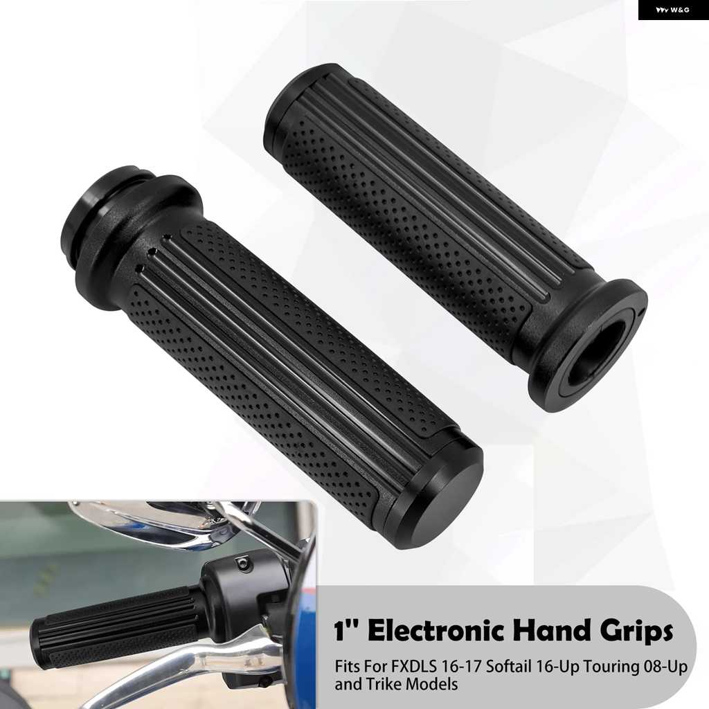 並行輸入品オートバイ 1インチ ハンドルバー グリップ 25MM 電子スロットルハンド グリップ ハーレー ツーリング ストリートの画像