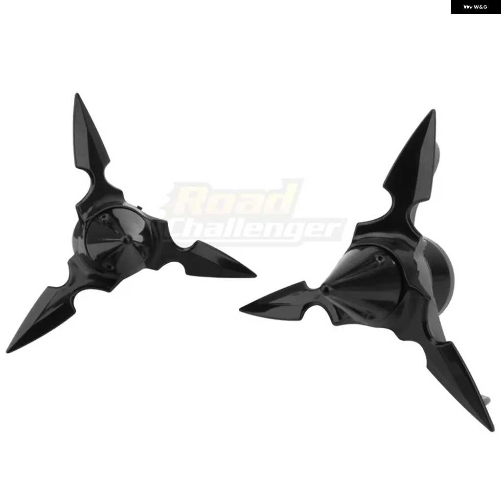 並行輸入品クロームブラックスカルスパンブレードスピニングフロントアクスルキャップナットカバー ケース ハーレー スポーツスター ツ_1