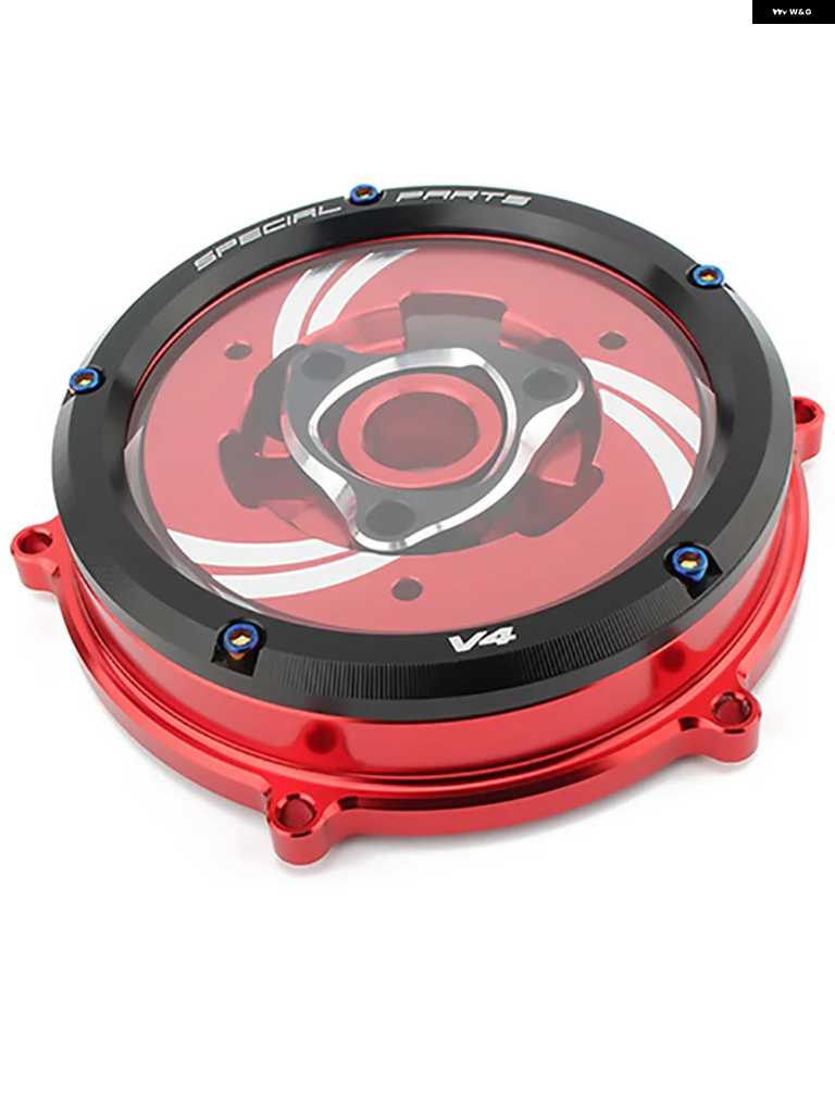 並行輸入品クラッチカバー エンジン レーシング スプリング リテーナー R プロテクター ガード ドゥカティ PANIGALE Vの画像