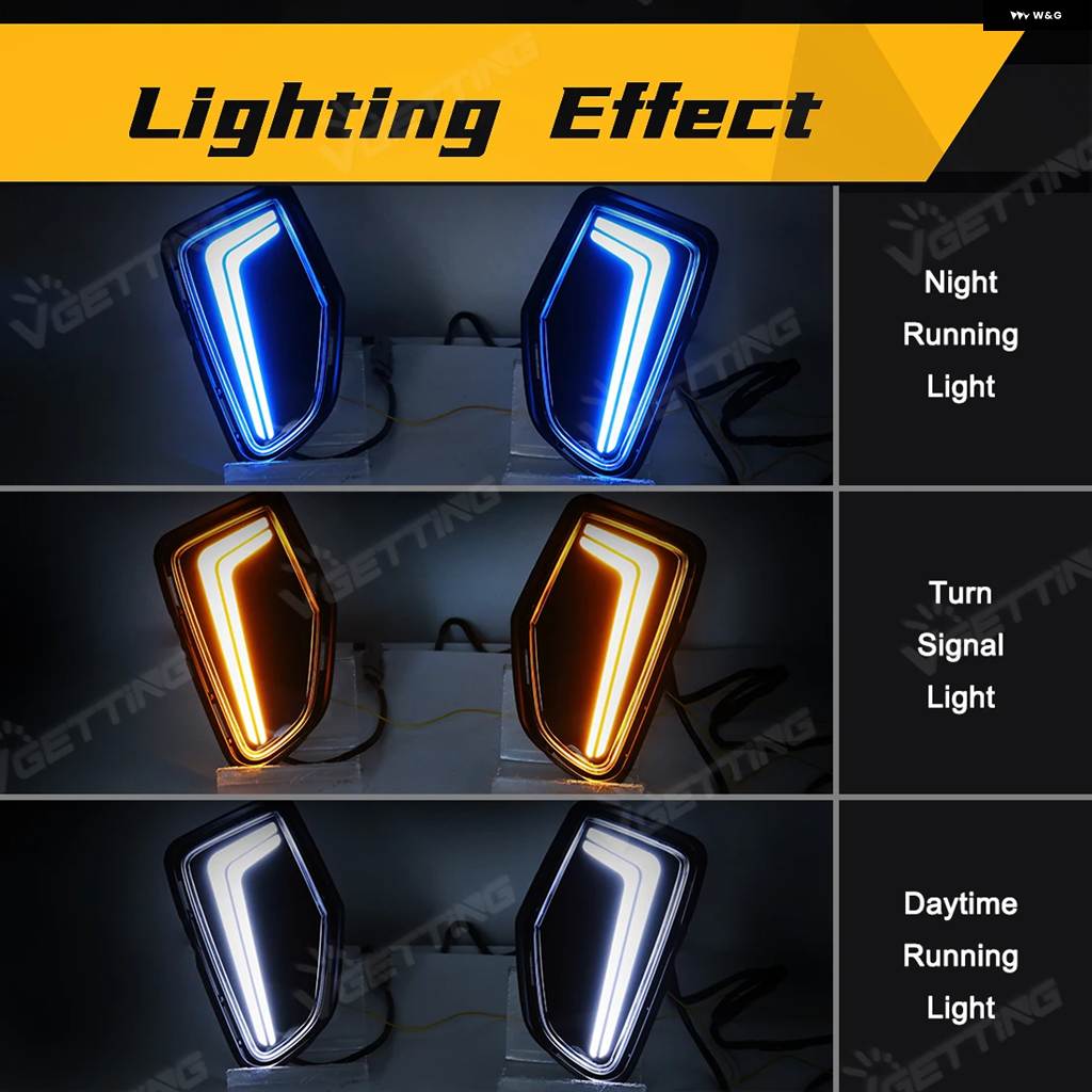 並行輸入品車用LED DRL デイタイム ランニングライト トヨタ カローラ 