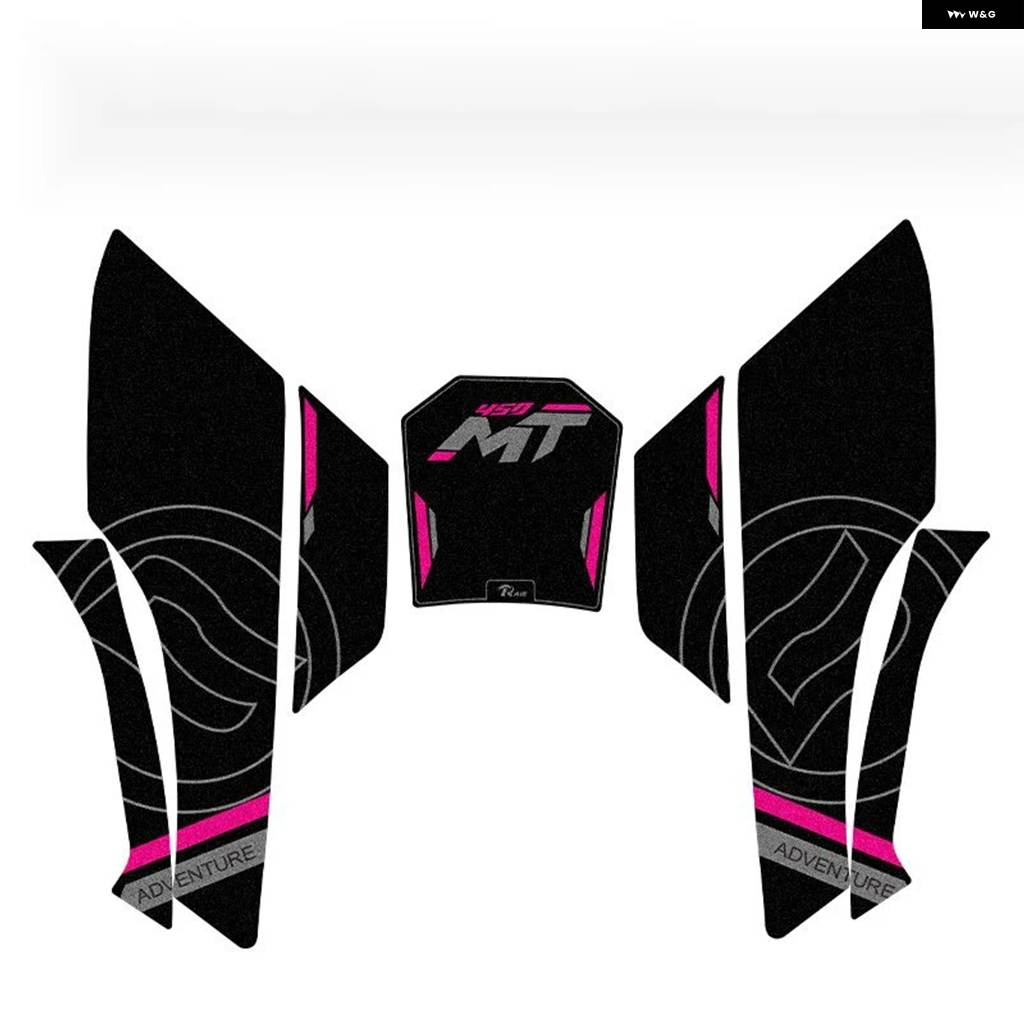 並行輸入品オートバイ サイド ステッカー CFMOTO 450 MT 2024 2025 燃料タンク デカール プロテクター トラクション パッド カバー デコレーションセッの画像