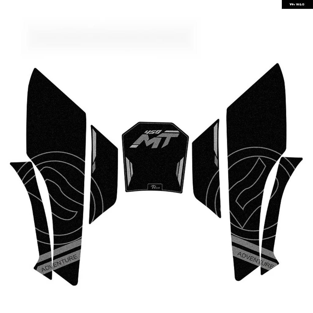 並行輸入品オートバイ サイド ステッカー CFMOTO 450 MT 2024 2025 燃料タンク デカール プロテクター トラクション パッド カバー デコレーションセッの画像