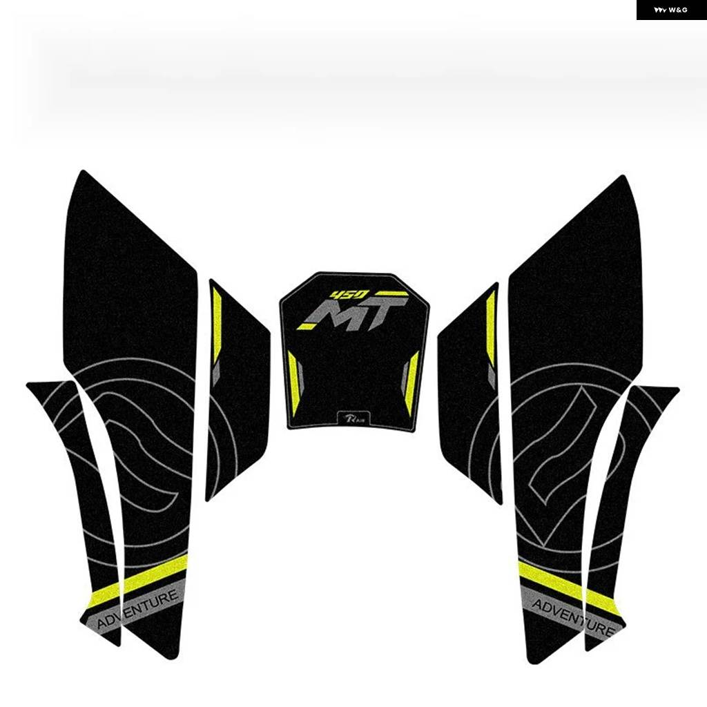 並行輸入品オートバイ サイド ステッカー CFMOTO 450 MT 2024 2025 燃料タンク デカール プロテクター トラクション パッド カバー デコレーションセッの画像