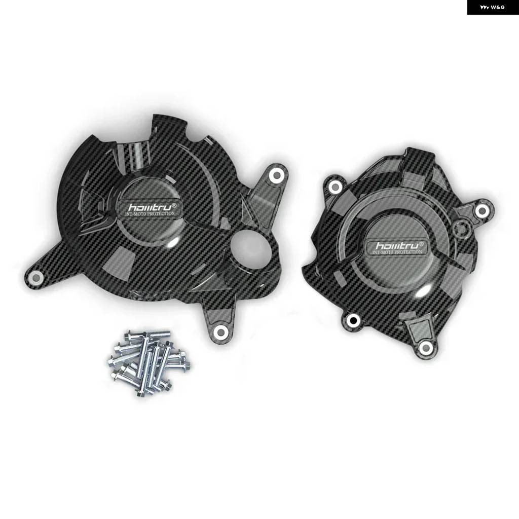 並行輸入品ヤマハ MT-03 2023-2024 / R3 2023-2024 バイク エンジン カバーの画像