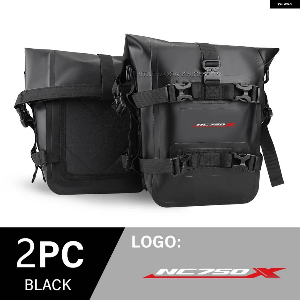 並行輸入品1/2PC オートバイ フレーム クラッシュ バー バッグ ホンダ NC750X NC700X NC700S NC700D CTX700 700X NC 750 X ツール 防水 バッグの画像