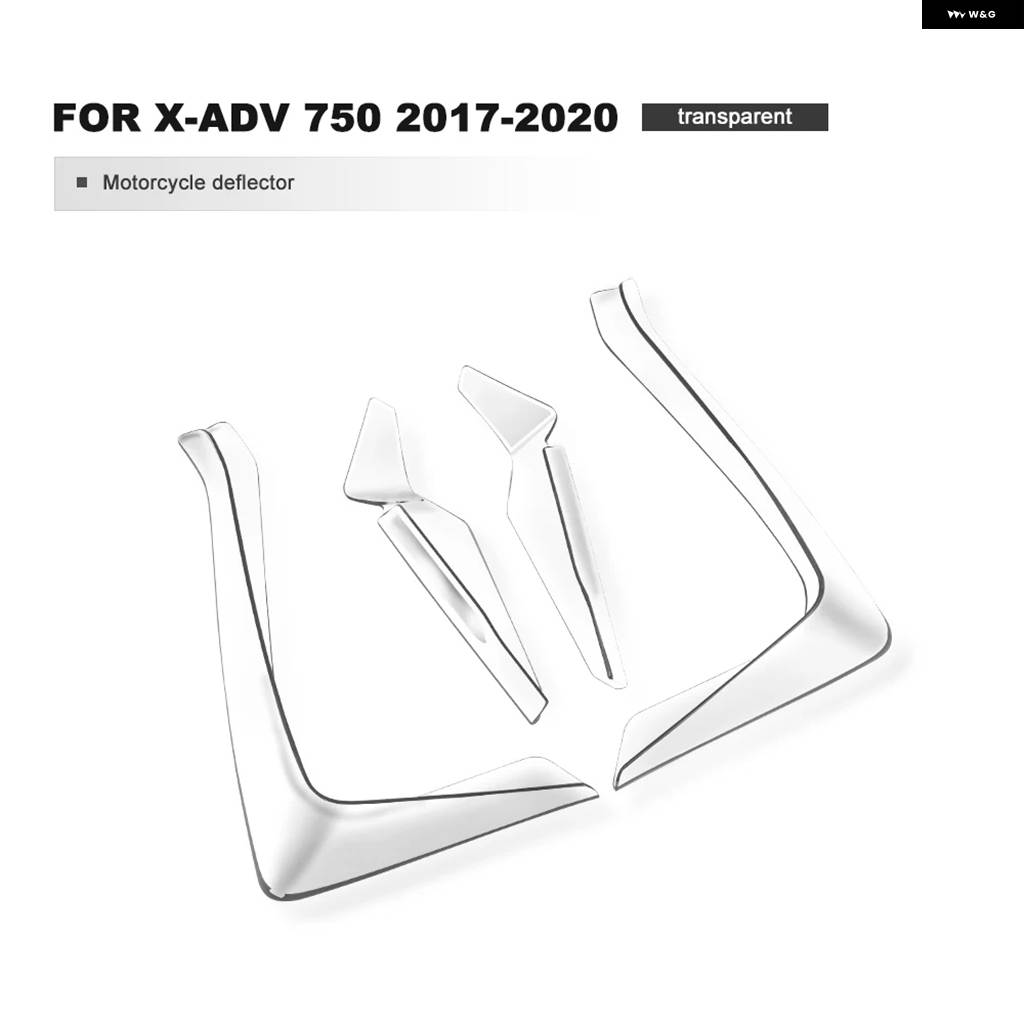 並行輸入品オートバイ レッグ フェアリング ウィンドデフレクター ホンダ X-ADV 750 X ADV XADV 750 2017-2020 アクセサリーサイド ウィンドシールド_1