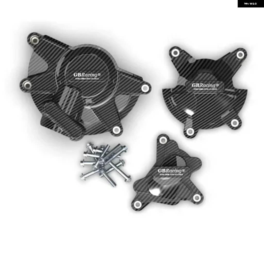 並行輸入品バイク エンジン ドロップ エンジン サイドカバー エンジン カバー ヤマハ YZF-R1 2009-2014 2010-13の画像