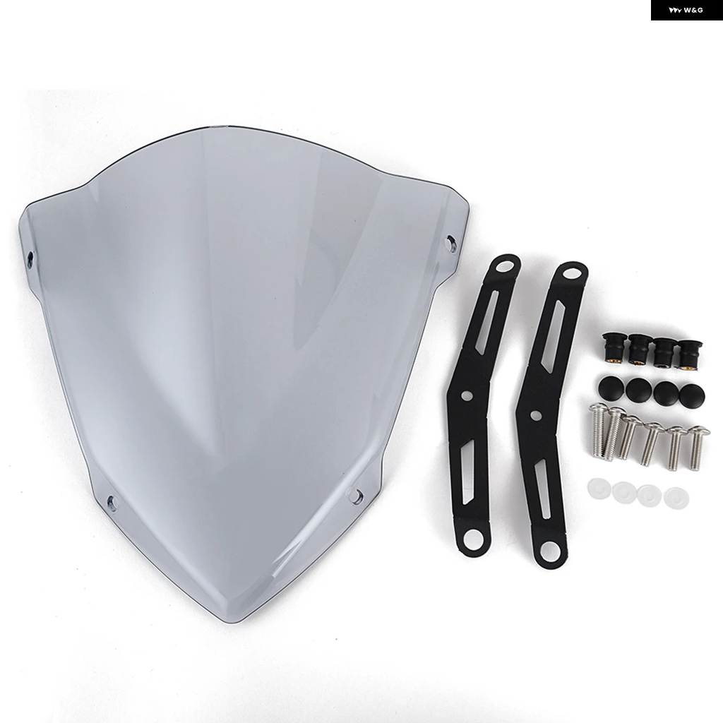 並行輸入品オートバイ フロントガラス ヤマハ MT-03 MT03 MT25 2020 - 23 ウィンドデフレクター ブラケットの画像