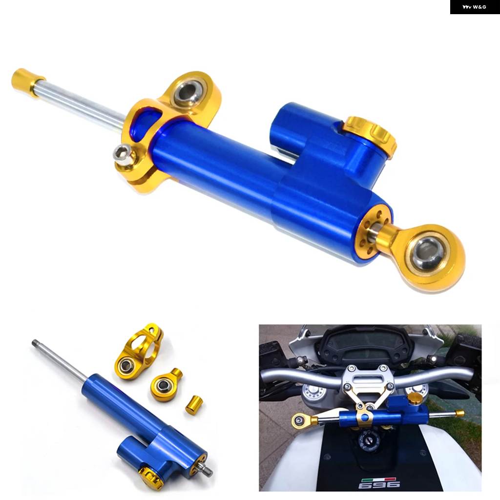 並行輸入品ホンダ CBR954RR CBR 954 RR 2002 2003 オートバイ CNC アルミステアリング ダンパー スの画像