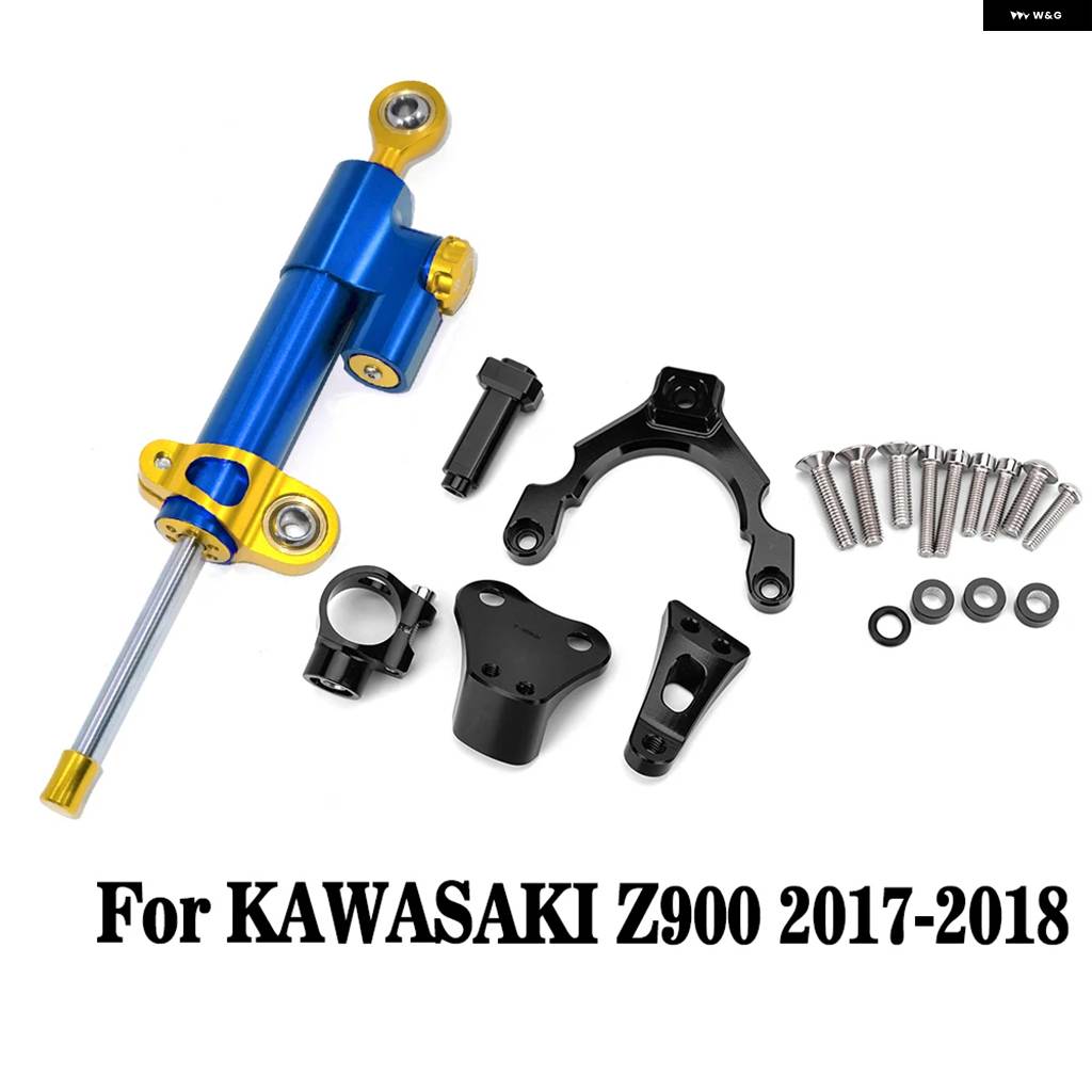 並行輸入品Z900 2022 オートバイ ステアリング ダンパー ブラケット マウント カワサキ Z900 2017 - 21 スの画像