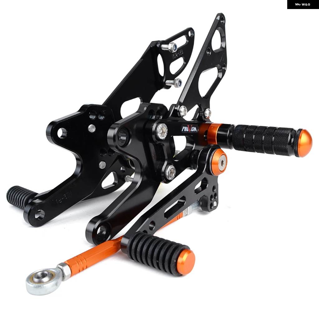 並行輸入品オートバイ フットレスト キット 調整可能 リアセット KTM 1290 SUPER DUKE R GT 2014-20_1