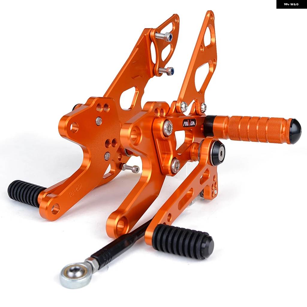 並行輸入品オートバイ フットレスト キット 調整可能 リアセット KTM 1290 SUPER DUKE R GT 2014-20_4