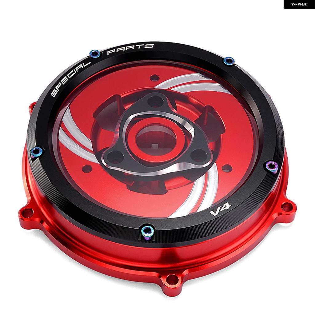 並行輸入品クリアクラッチカバー ドゥカティ PANIGALE V4 / V4S 1100 /R 2018 - 21 エンジン ガー_2