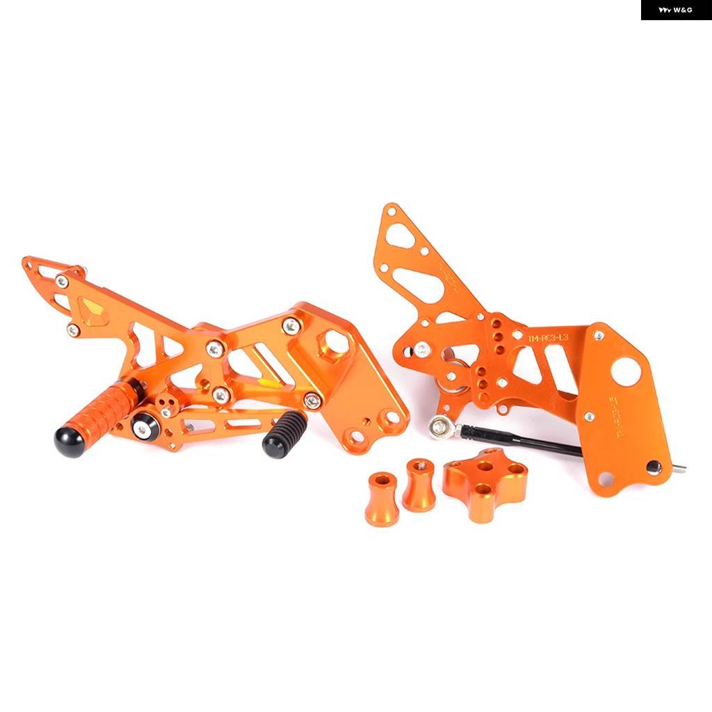 並行輸入品オートバイ フットレスト リアセット KTM RC390 RC200 RC125 200 2014 -2020 - 23_2