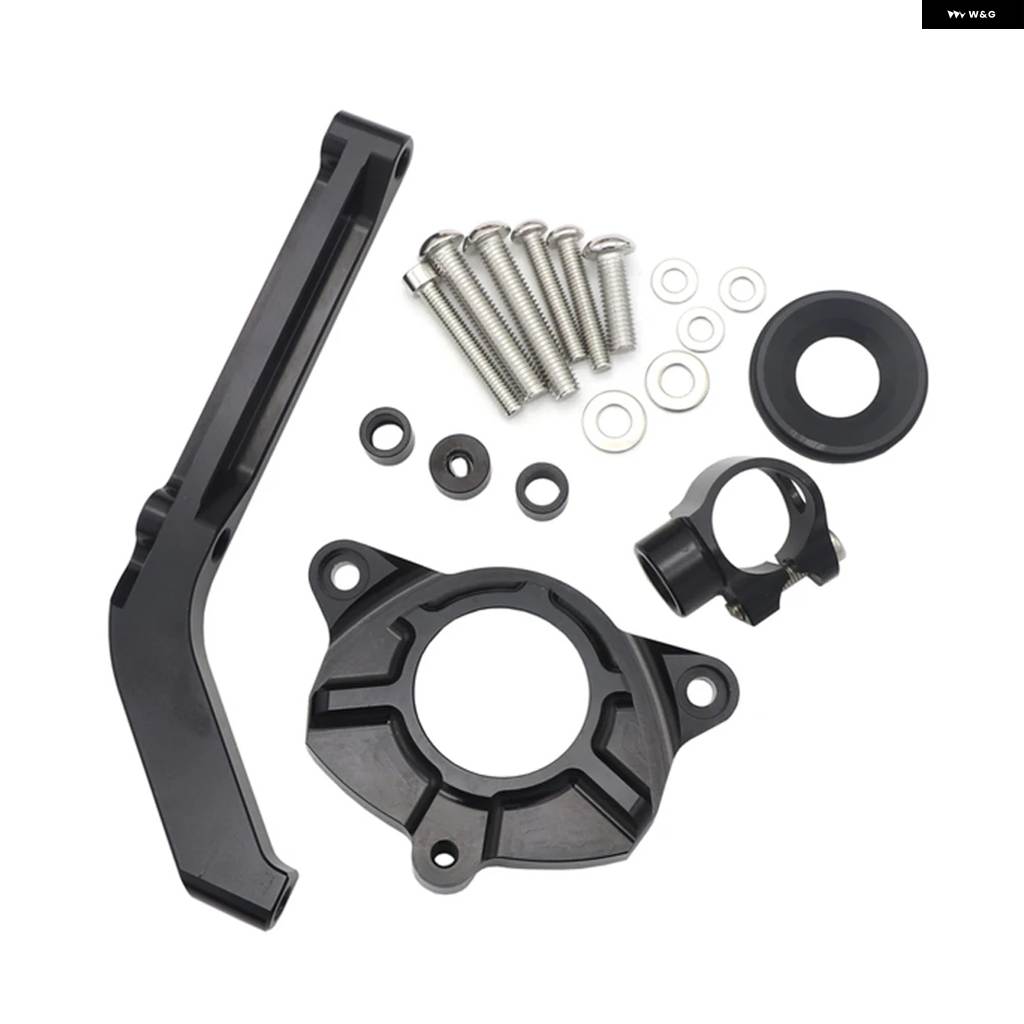 並行輸入品オートバイ 部品 ステアリングスタビライズ ダンパー ブラケット マウント カワサキ Z1000 2019-2014 2の画像