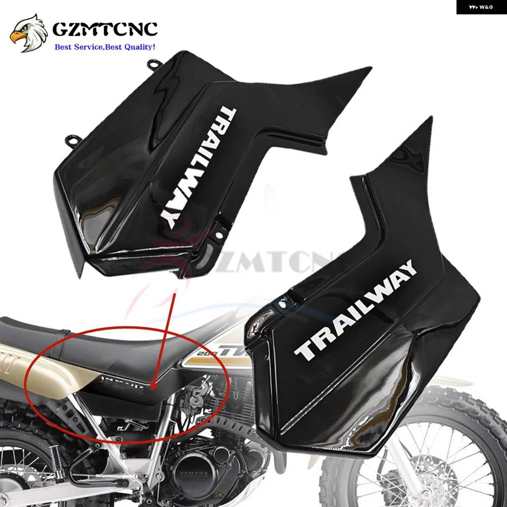並行輸入品1987-2007-2024 ヤマハ TW200 TW 200 “TRAILWAY” オートバイ ABS サイド パネル_1