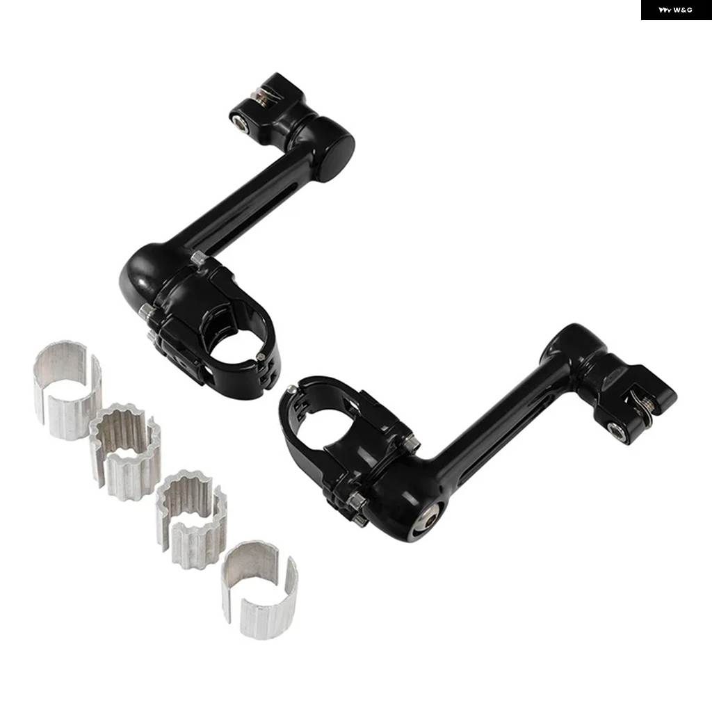 並行輸入品オートバイ 25MM 32MM 35MM 調整可能 フットレスト フットペグ マウント ホンダ ゴールドウィング 180の画像