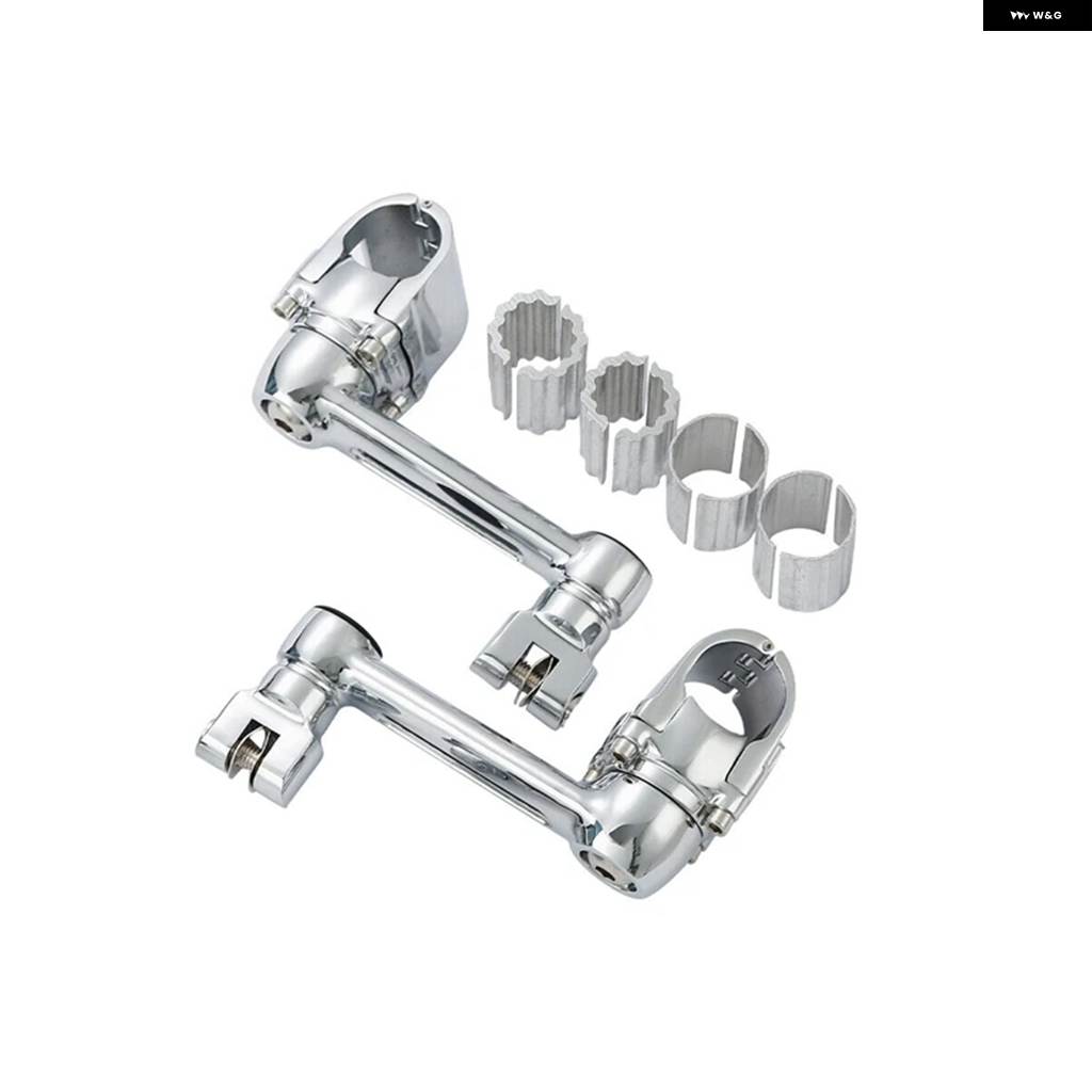 並行輸入品オートバイ 25MM 32MM 35MM 調整可能 フットレスト フットペグ マウント ホンダ ゴールドウィング 180の画像