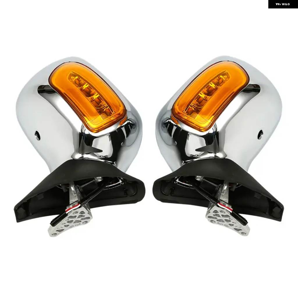 並行輸入品ホンダ GL1800 ゴールドウィング 1800 F6B 2013-2017 バイク リアビューミラー LED ウィンカの画像