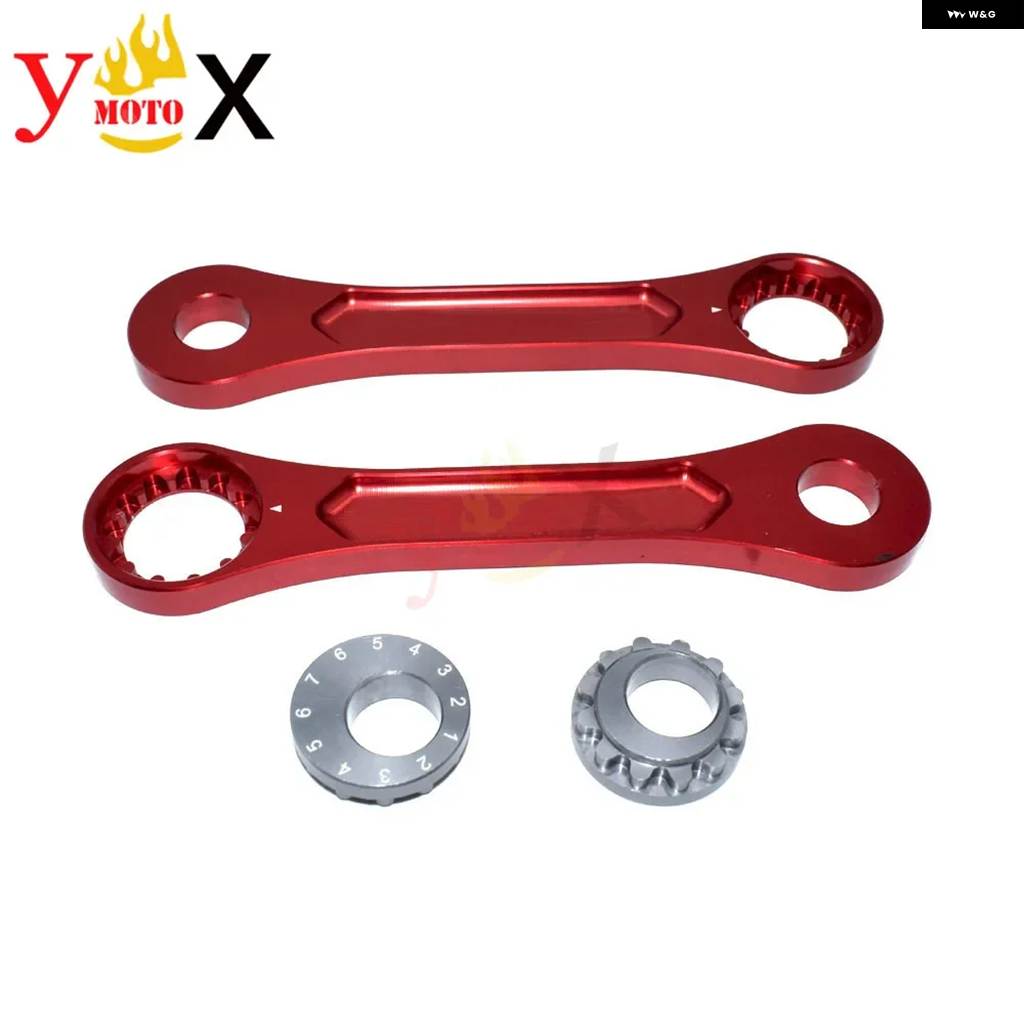 並行輸入品KLX 250 調整可能 CNC カスタム フレーム ボディシートライザー下降リンクキット カワサキ KLX250 ES_3