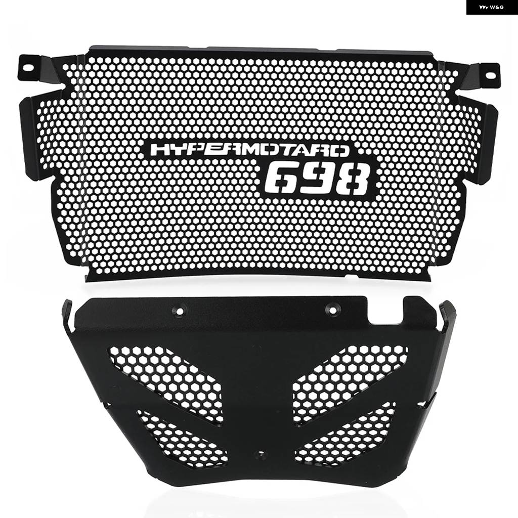 並行輸入品ドゥカティ HYPERMOTARD 698 HYPERMOTARD 698 MONO RVE 2024 - バイク アクセサリー ラジエーター グリル ガード プロテクター カバーの画像