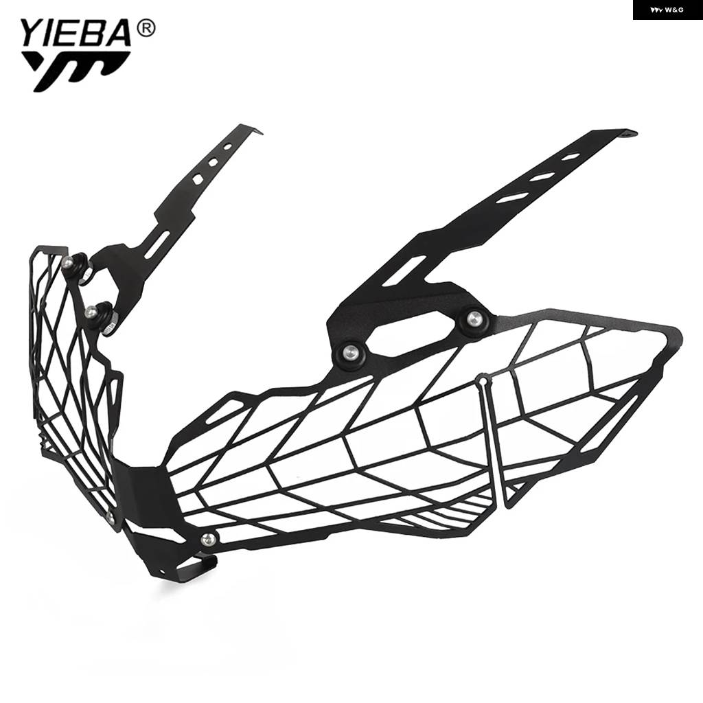 並行輸入品カワサキ VERSYS 1000 KLE1000 2019-2022-2023 VERSYS 650 2015-2021 ヘッドライト プロテクター グリル ヘッドランプ ヘッドライト カバーの画像