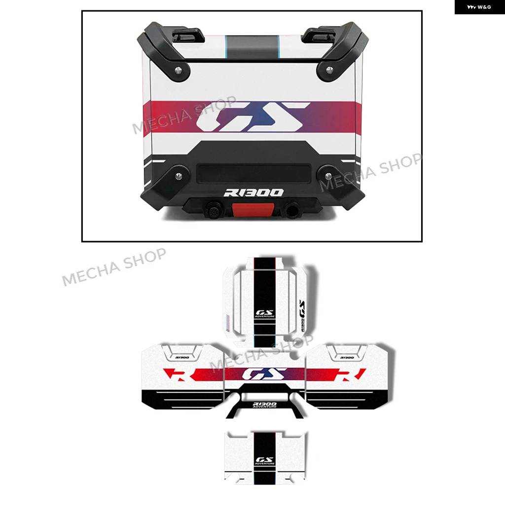 並行輸入品R1300GS ADV アドベンチャー 2025 バイク ステッカー サイド ボックス パニアケース キャリア デカール_5