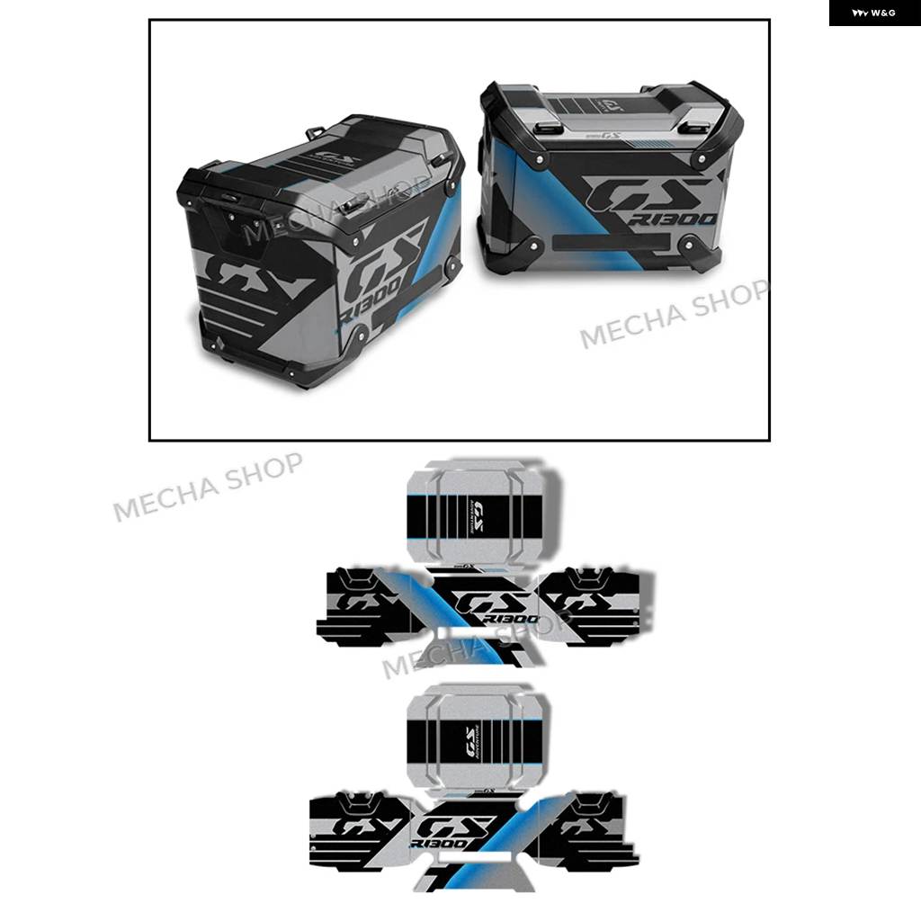 並行輸入品R1300GS ADV アドベンチャー 2025 バイク ステッカー サイド ボックス パニアケース キャリア デカール_8