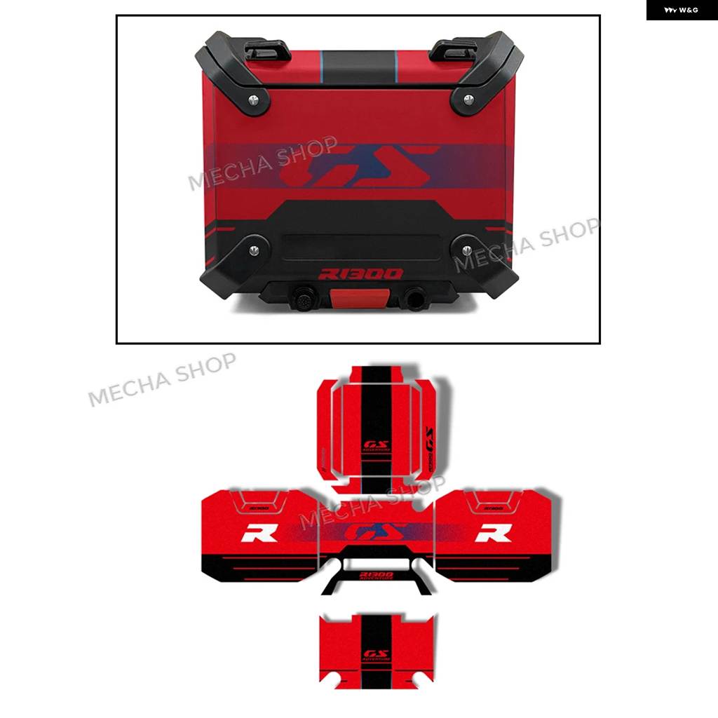 並行輸入品R1300GS ADV アドベンチャー 2025 バイク ステッカー サイド ボックス パニアケース キャリア デカール_1