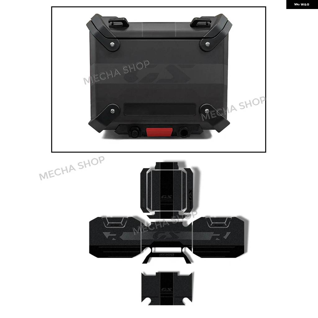 並行輸入品R1300GS ADV アドベンチャー 2025 バイク ステッカー サイド ボックス パニアケース キャリア デカール_2