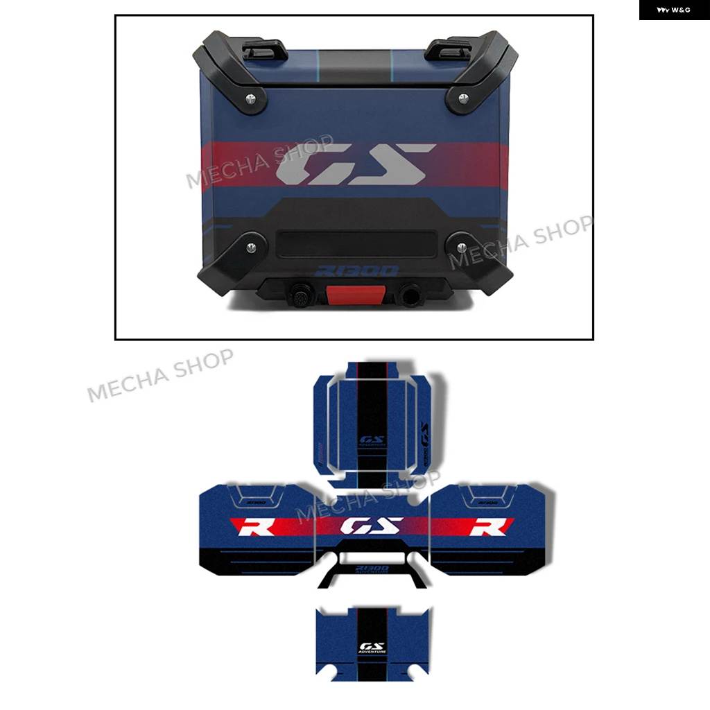 並行輸入品R1300GS ADV アドベンチャー 2025 バイク ステッカー サイド ボックス パニアケース キャリア デカール_3