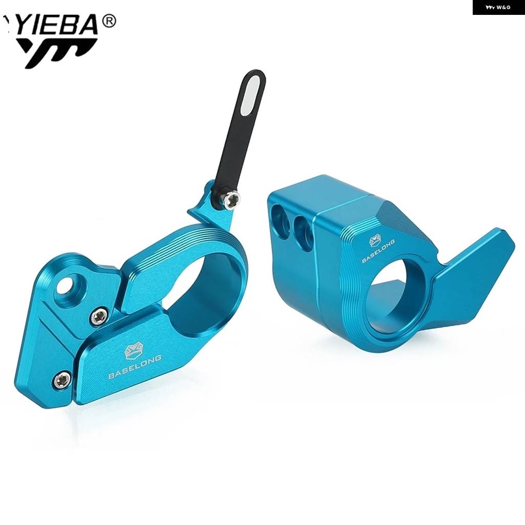 並行輸入品オートバイ フォーク ボトムシューガードカバー プロテクター CFMOTO 450MT IBEX450 450 MT IBEX 450 2025 フロントABSセンサーガードセットの画像