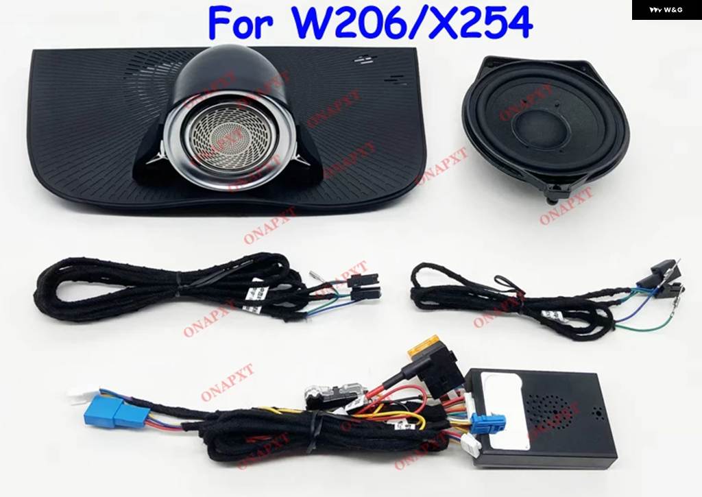 並行輸入品BENZ C W206 W205 GLC X254 X253 E W214 カー オーディオ 4D