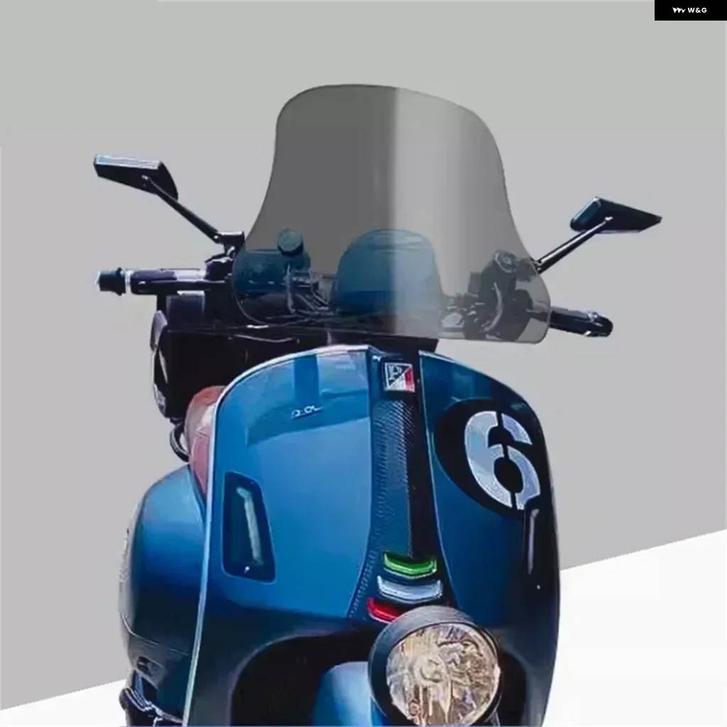 並行輸入品ピアッジオ VESPA GTV6 GTV SIX DAYS 記念版 フロントガラス カスタム VESPA SEI GIOの画像