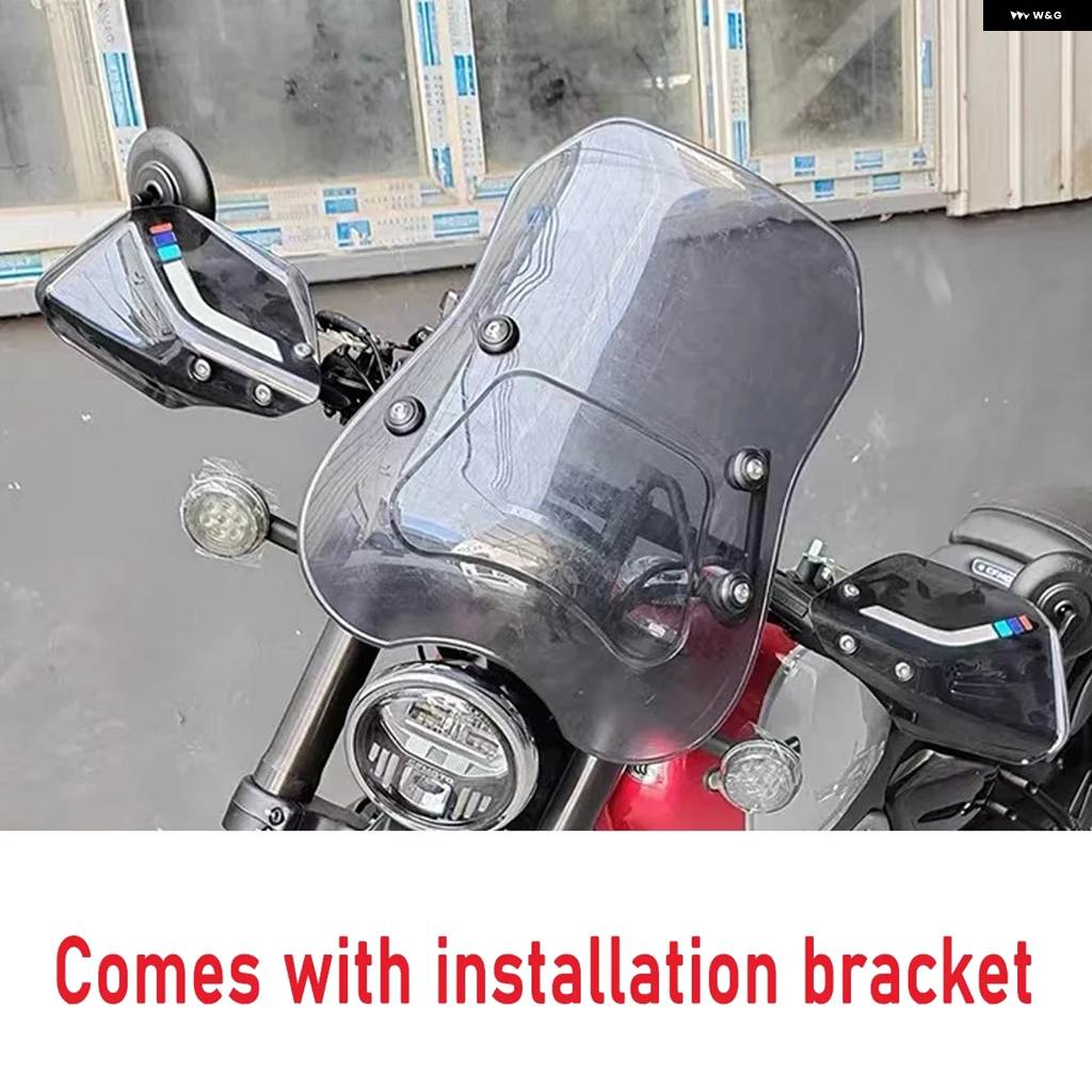 並行輸入品オートバイ 450CLC 風防エクステンション 風防 ウィンドデフレクター ブラケット CFMOTO CLC450 45