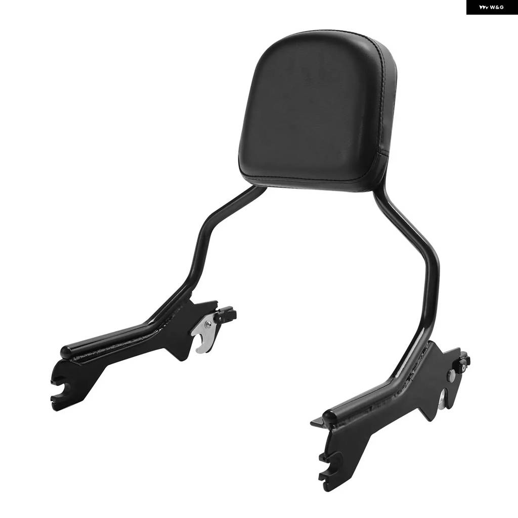 並行輸入品バイク シーシーバー バックレスト ラゲッジラック ハーレー ファットボーイ FLFB FXBR FLFBS FXBRSの画像