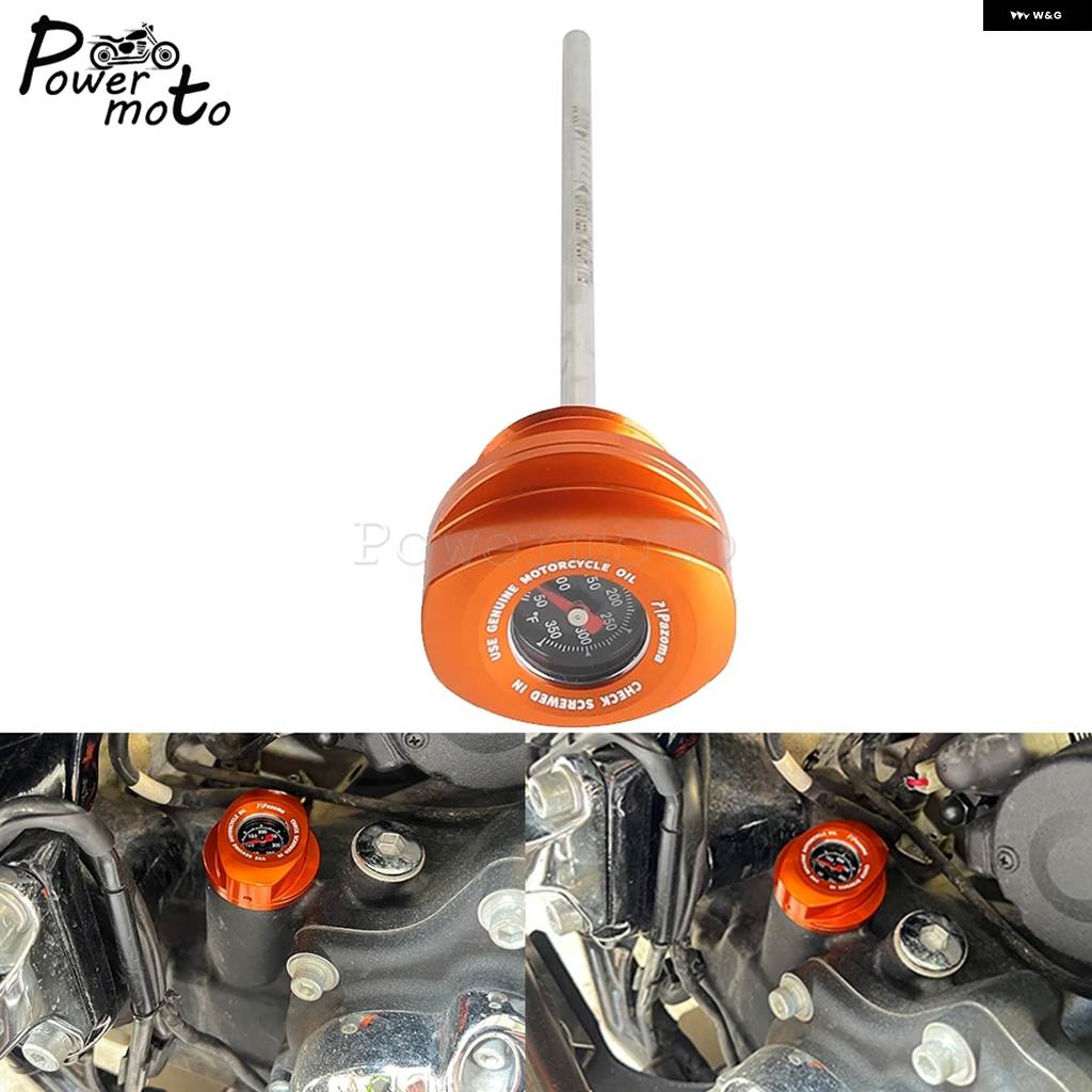 並行輸入品ハーレー ロードグライド オイルディップスティック エンジン オイルレベル温度計 FLTRX FLTRT FLTRXSE FLTRK FLTRXS FLTRXST FLTRXSTの画像