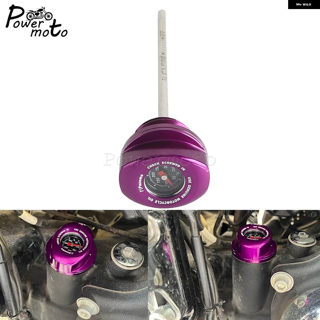 並行輸入品ハーレー ロードグライド オイルディップスティック エンジン オイルレベル温度計 FLTRX FLTRT FLTRXSE FLTRK FLTRXS FLTRXST FLTRXSTの画像