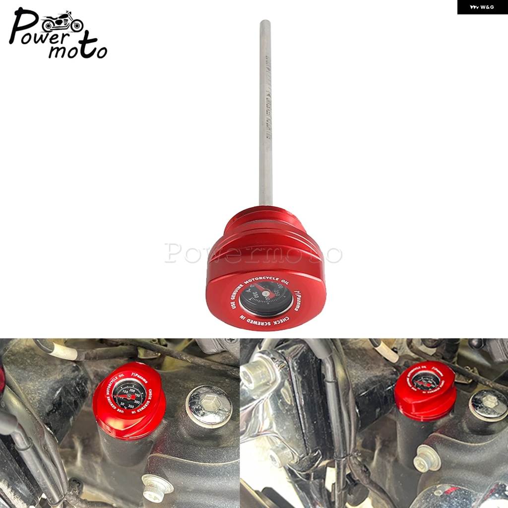 並行輸入品ハーレー ロードグライド オイルディップスティック エンジン オイルレベル温度計 FLTRX FLTRT FLTRXSE FLTRK FLTRXS FLTRXST FLTRXSTの画像