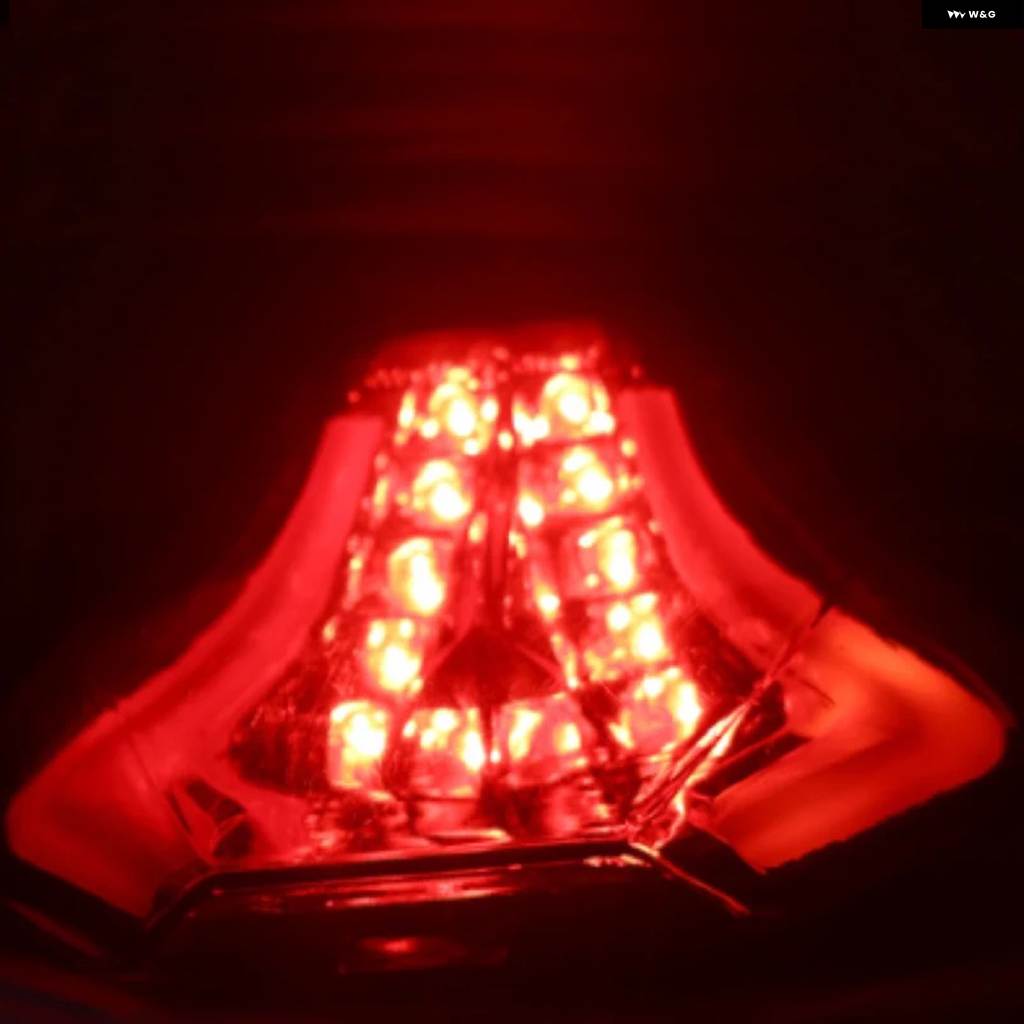 並行輸入品 バイク LED テールライト モト リア ブレーキライト インジケーター ランプ ヤマハ MT03 MT25 2014-2020 R3 R25 2013-2020 MT07の画像